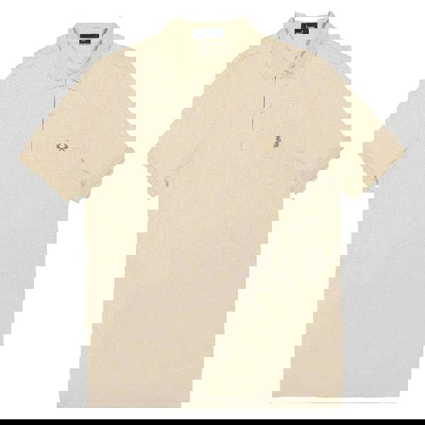 Fred Perry Mens Polo Shirt - Oatmeal - 