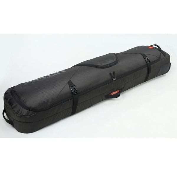 Goode Leisure Nitro Snowboard Travel Bag Wheeled Tracker 165cm Raven Black Padded 90L