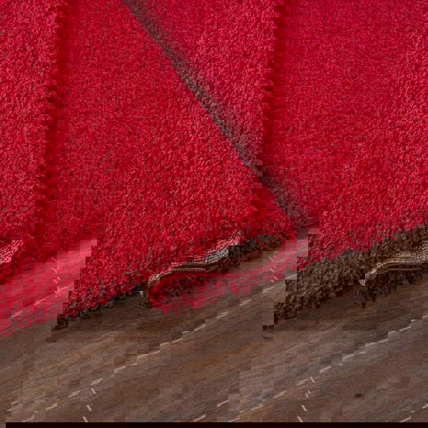 Smart Living Shaggy Rug - Red