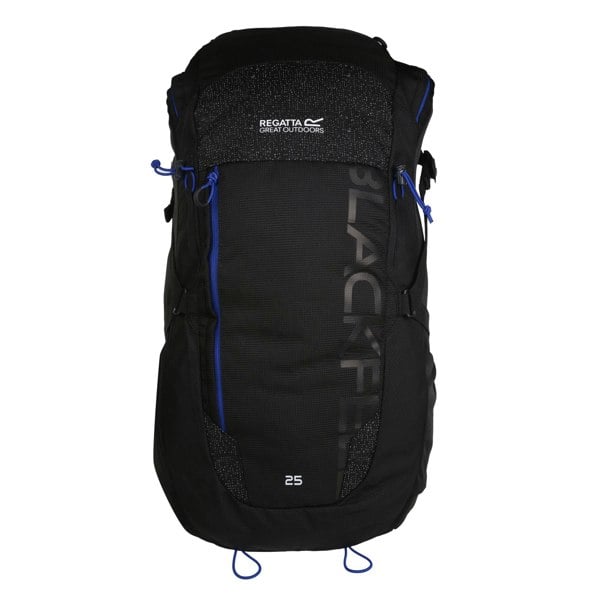 Regatta Blackfell III 25L Rucksack - Black/Surfspray Blue