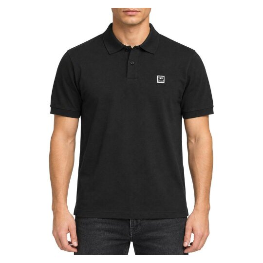 Diesel T-Smith 250104 Off Black Men's Polo Shirt