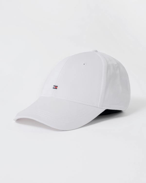 Tommy Hilfiger Classic Baseball Cap in Classic White