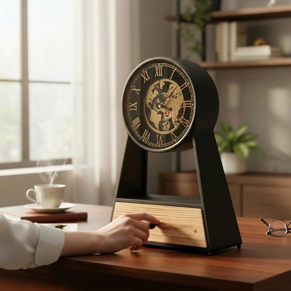 51CM TABLE CLOCK