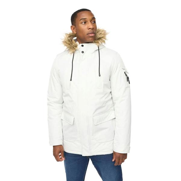 Crosshatch Mens Parkmoore MVE Parka - Putty - 