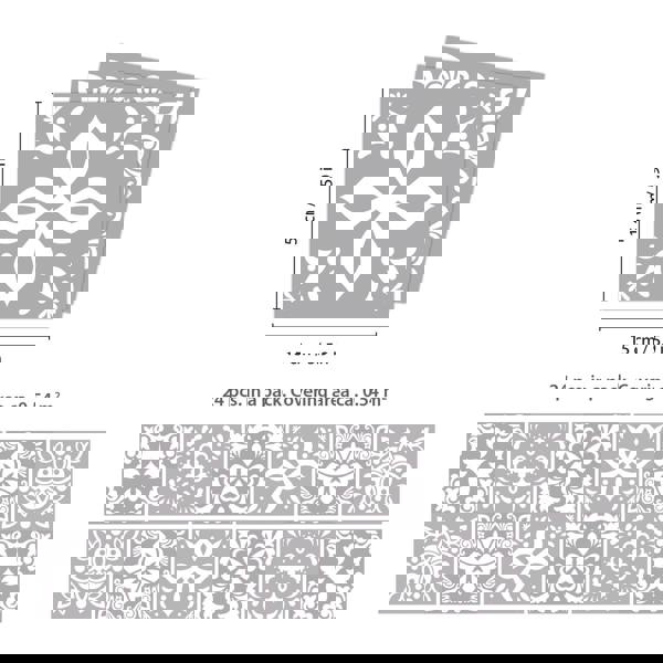 WT1556Y - Two Tone Grey Color Tile STicker - 24 pcs