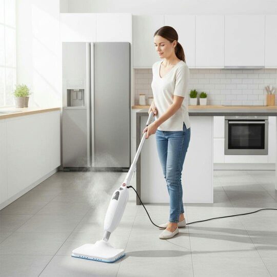 Havendro Upright & Handheld Steam Mop Cleaner 12-in-1 Floor Carpet Window Steamer