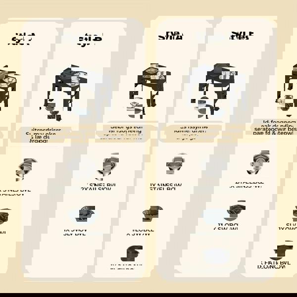 Skylos Raised Dog Feeding Bowl Elevated Pet Food Water Feeder Adjustable Folding