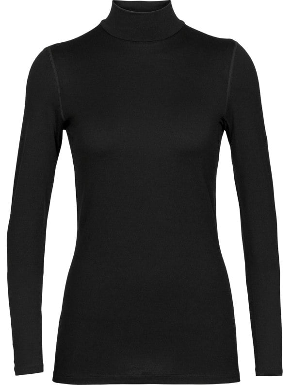 Icebreaker Women's Merino 260 Tech Turtle Neck Long Sleeve Base Layer {IC-IB0A56IF}