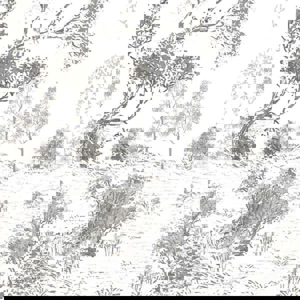 Laura Ashley Talbenny Fixed Width Wall Mural | Black