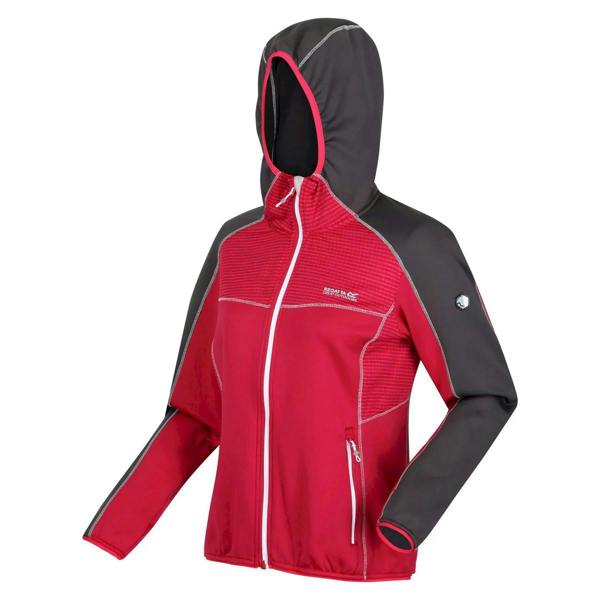 Regatta Womens/Ladies Attare Lightweight Jacket - Berry Pink/Seal Grey - 