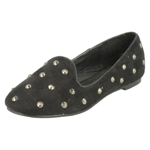 Cutie Girls Cutie Studded Loafer Flat Shoes
