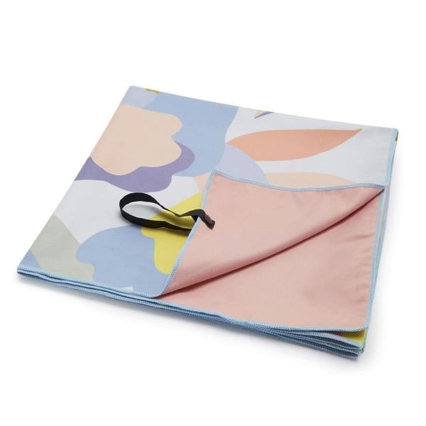 Regatta Abstract Floral Microfibre Beach Towel - Abstract Floral - 