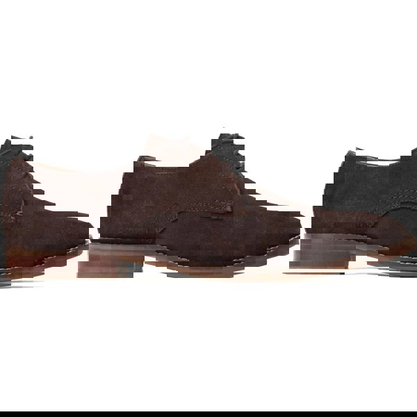 Base London Bronte Leather Men's Dark Brown Oxford Shoes