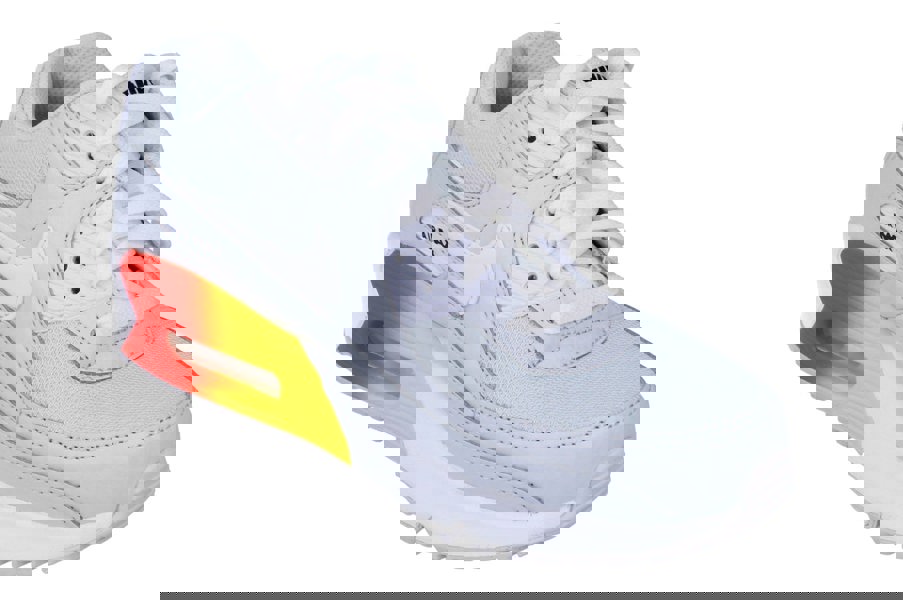 Nike Air Max 90 NN GS Trainers Hf5181  001 - Pure Platinum White 001 - Photo 3