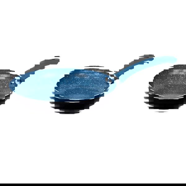 Gr8 Home Aluminium 8 Pc Marble Ceramic Non Stick Induction Frying Pan Saucepan Set Blue
