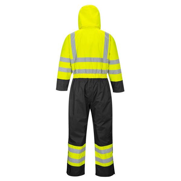 Hi-Vis Contrast Winter Coverall Portwest