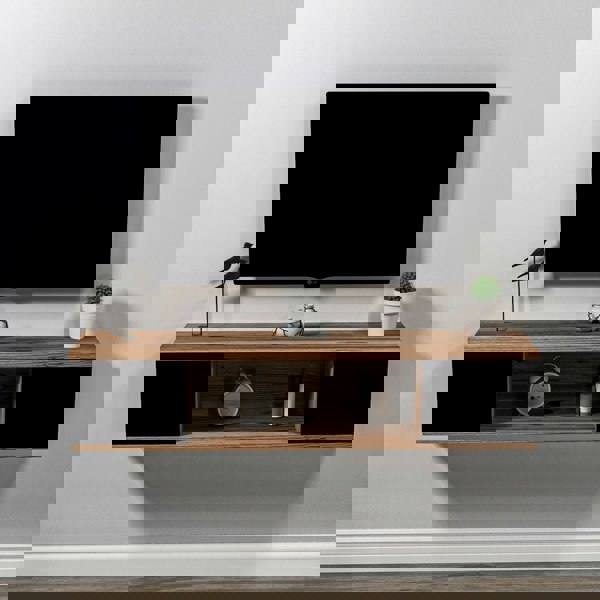 Destina Home Alfie Floating TV Stand with Shelves