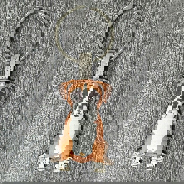 Love EMVY Leather Dog Keyring - Boxer, Dalmation, Terrier, Labrador