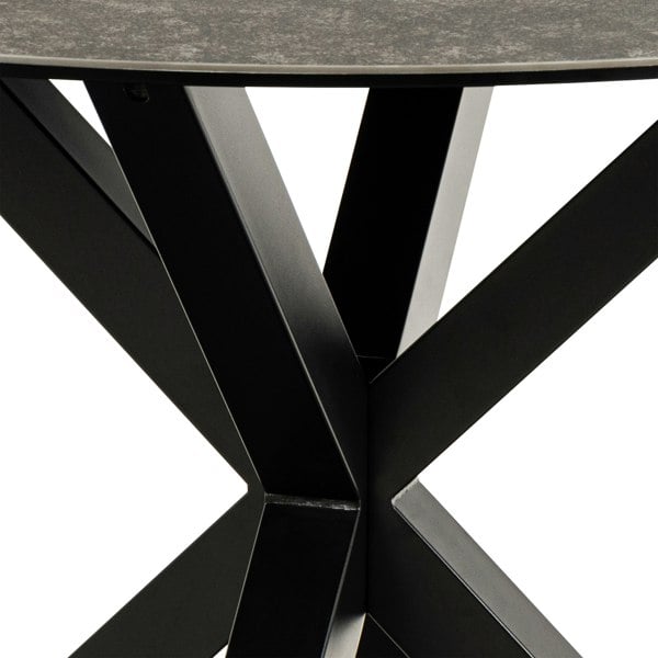Furniture To Go Heaven Dining Table with Ceramic Black Top