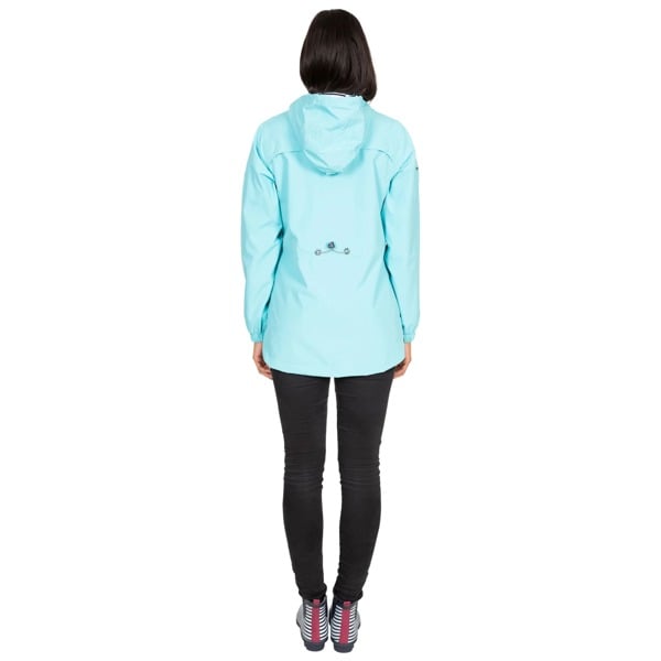 Trespass Women's Flourish Waterproof Jacket - Aquamarine