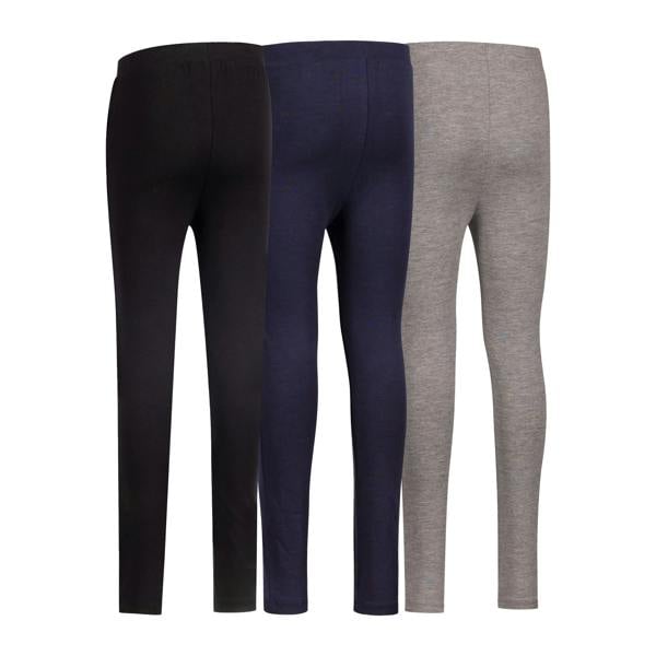 Trespass Girls Brinklie Leggings (Pack of 3) - Multicoloured - 