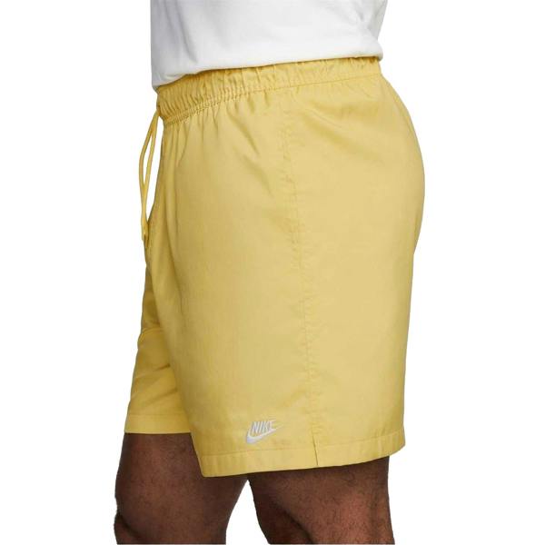 Nike Mens Sportswear Essentials Shorts - Gold/White - 