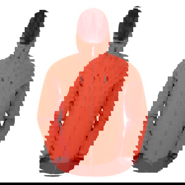 Mountain Warehouse Mens Ambit Lightweight Soft Shell Jacket - Orange - 