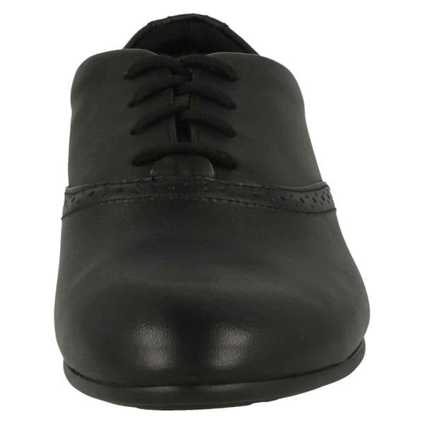 Clarks Girls Clarks Lace Up Brogue School Shoes Jules Walk