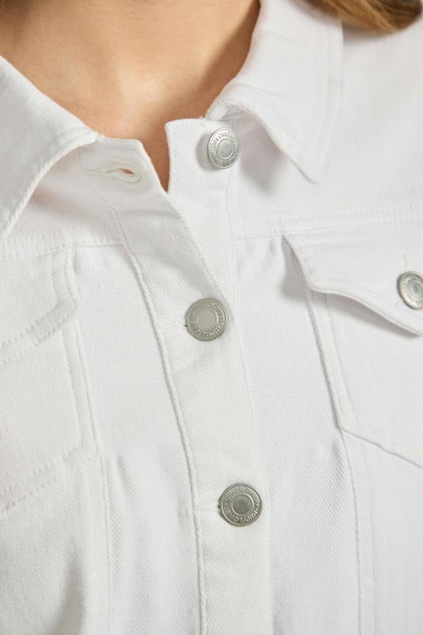 Mudflower Coloured Denim Jacket