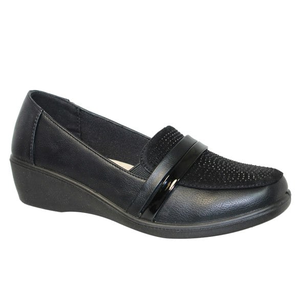 Lunar Women's Esther Casual Shoes - Black