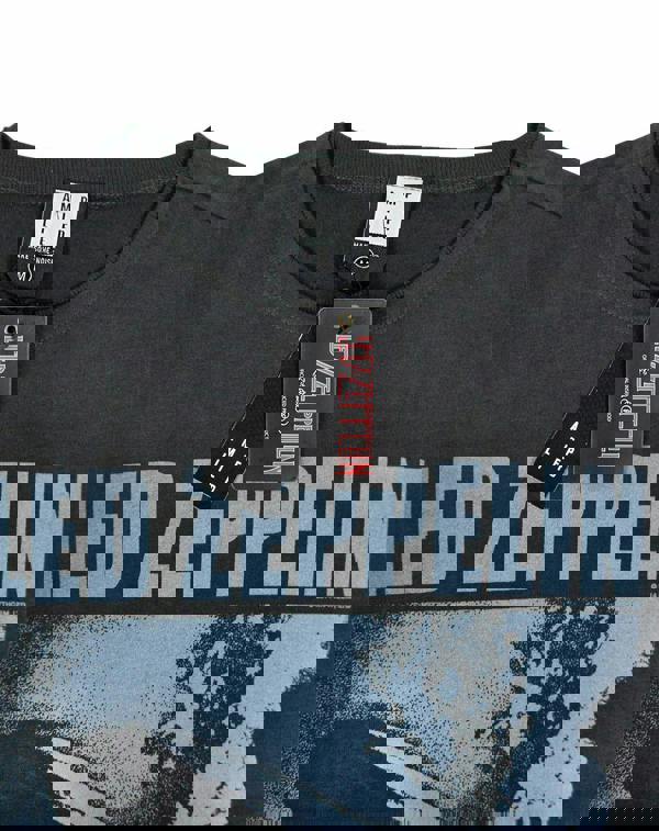 Amplified Clothing Mens Grey Led Zeppelin Short Sleeved T-Shirt