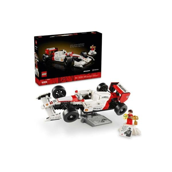 LEGO Icons McLaren MP4/4 & Ayrton Senna Vehicle Set - 10330