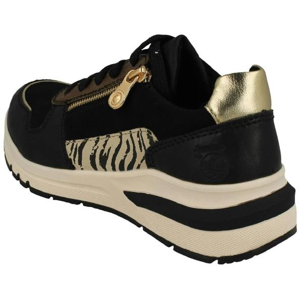 Rieker Womens Rieker Zip Up And Lace Up Trainer M6616