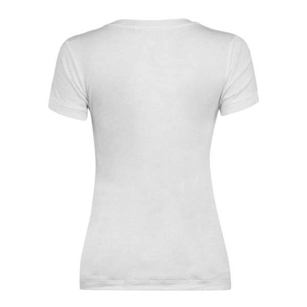 Calvin Klein Womens/Ladies Cotton Slim Short-Sleeved T-Shirt - Bright White - 
