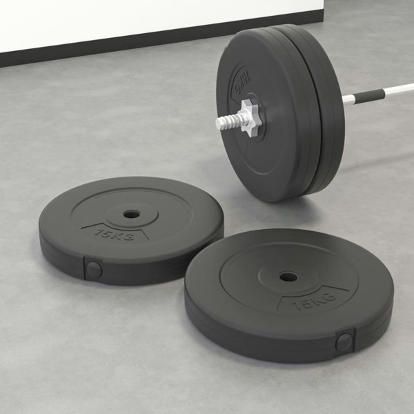 Berkfield Weight Plates 2 pcs 30 kg Cement