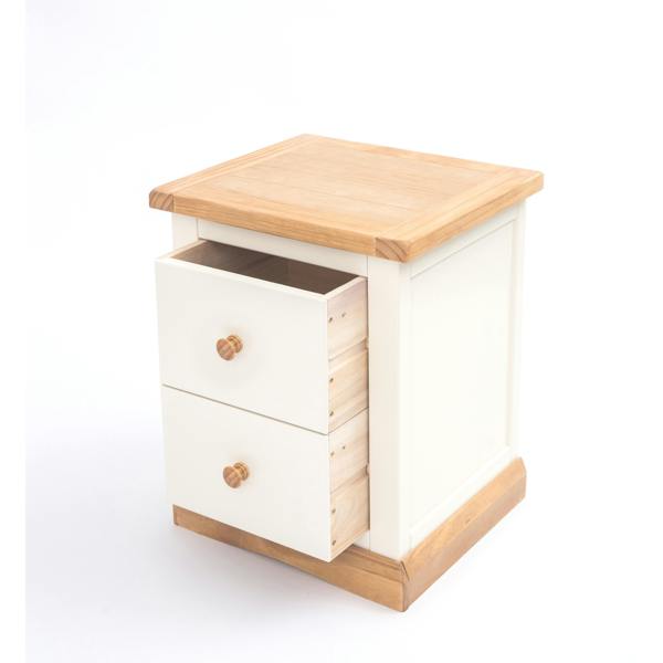 Cabinet Bits Trevi 2 Drawer Bedside Table