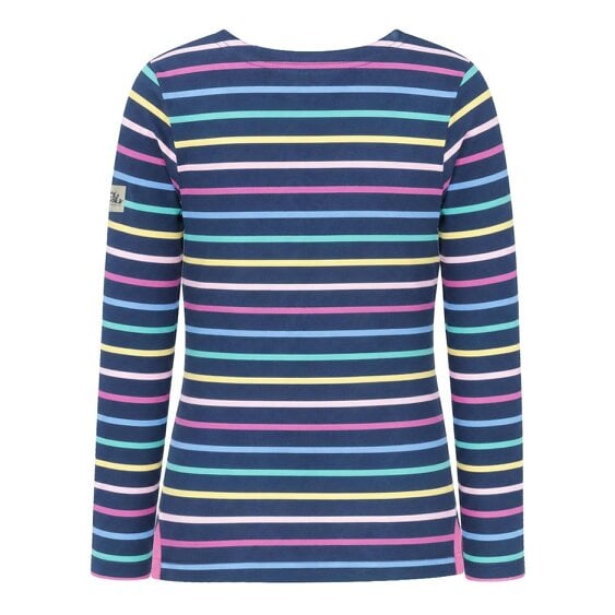 Lazy Jacks LJ97M - Long Sleeve Striped Breton - Twilight Colours