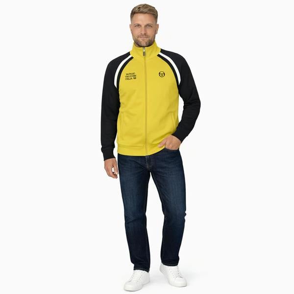 Sergio Tacchini Ghibli Davis Track Top Jacket Mango Mint/Black/White