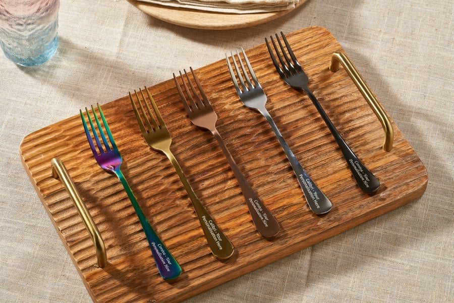 Personalised Stainless Steel Fork - MYLEE London