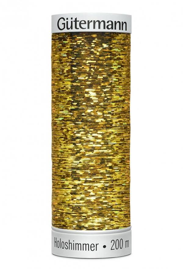 Gutermann Sulky Holoshimmer Embroidery Thread 200m Polyester Thread Suitable For Embroidery