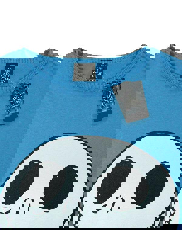 Disney The Nightmare Before Christmas WomensBlue Short Sleeved T-Shirt