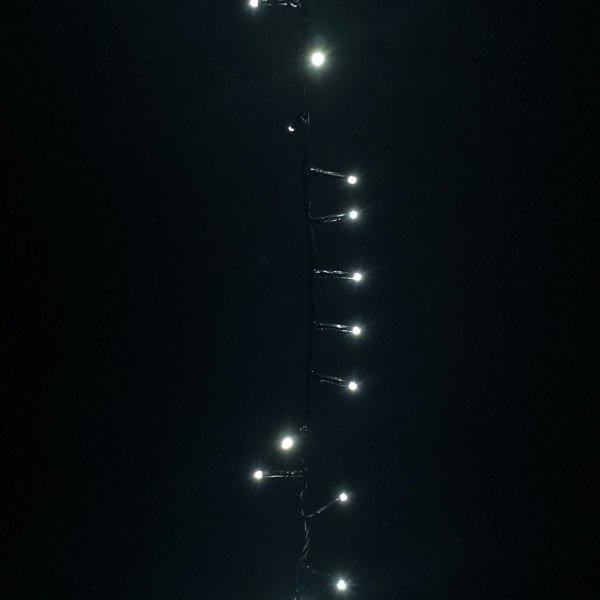 Samuel Alexander 750 LED 18.7m Indoor Outdoor Christmas Multi Function Mains Operated String Lights with Timer in Cool White