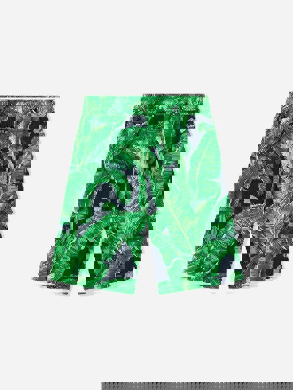 Dolce & Gabbana Kids Dolce & Gabbana Boys Banana Leaf Bermuda Shorts in Green