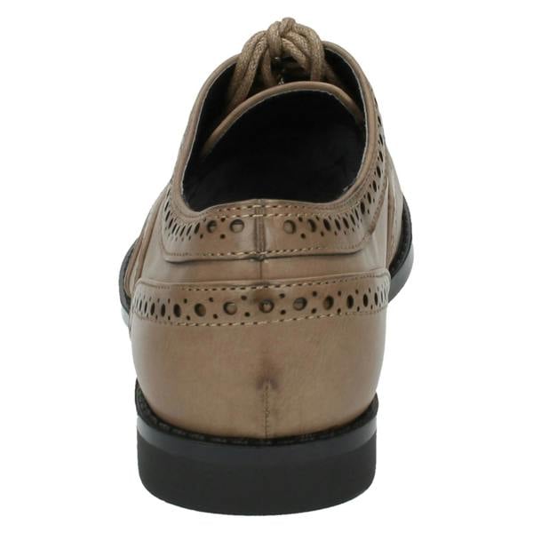 Spot On Ladies Spot On Casual Brogue Style Shoes