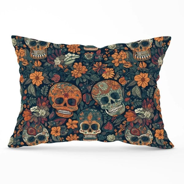 Warren Reed Dia De Los Muertos Skulls Cushions