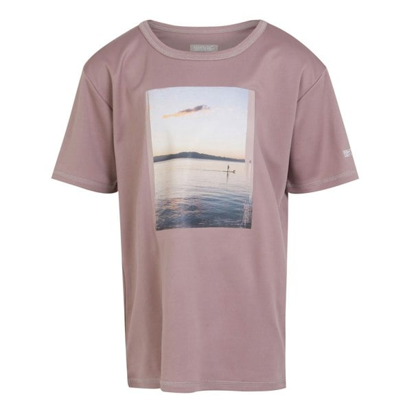 Regatta Childrens/Kids Alvardo VIII Scenery T-Shirt - Heather