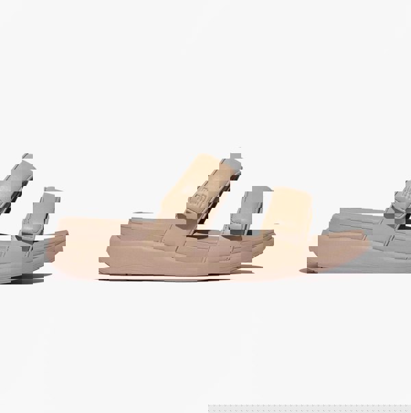 FitFlop F-MODE GO Womens Slides Classic Beige