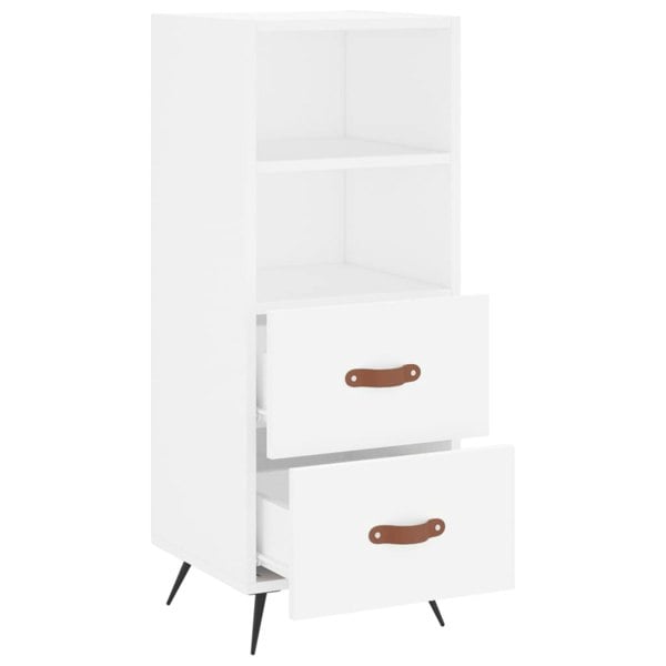Berkfield Sideboard White 34.5x34x90 cm Engineered Wood