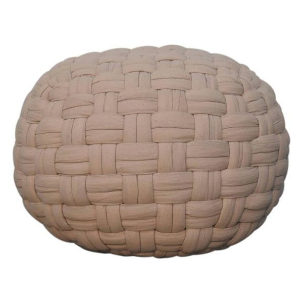 Artisan Furniture Tube Pouffe Cream