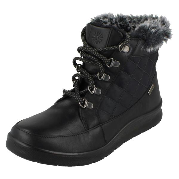 Van Dal Ladies Van Dal Waterproof Lace Up Ankle Boots
